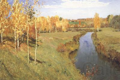Isaac Ilich Levitan Golden Autumn (nn02) Norge oil painting art